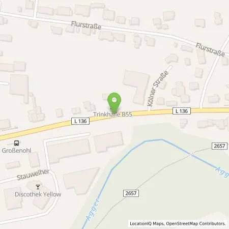 Standortübersicht der Tankstelle clever gas GmbH, Tankautomat in 51645 Gummersbach (Derschlag)