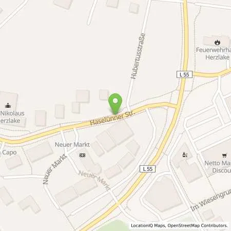 Standortübersicht der Tankstelle Star Tankstelle / Autohaus Düsenborg in 49770 Herzlake