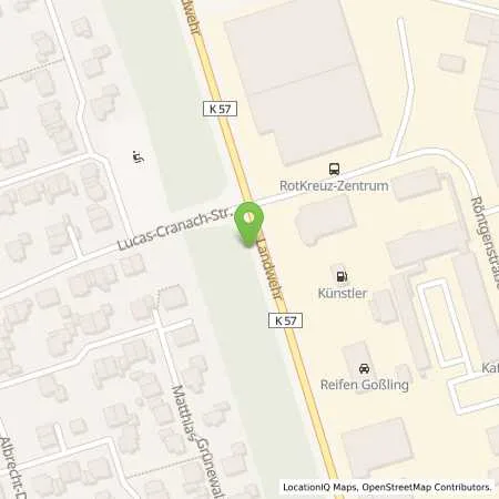 Standortübersicht der Tankstelle Tankhof A.Künstler GmbH in 46325 Borken