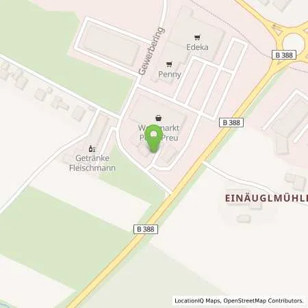 Standortübersicht der Tankstelle Tankstelle/Autohaus Kaspar in 84149 Velden