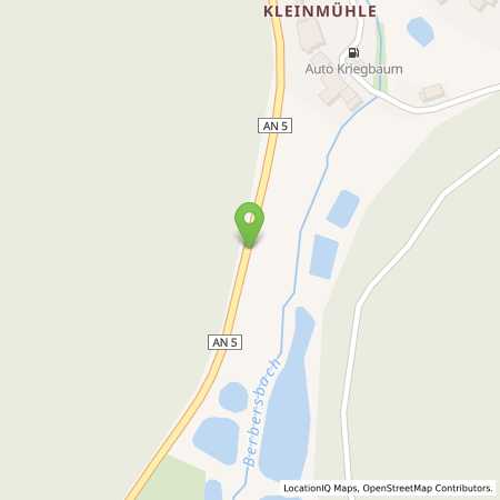 Standortübersicht der Autogas (LPG) Tankstelle: Auto Kriegbaum in 91592, Buch am Wald