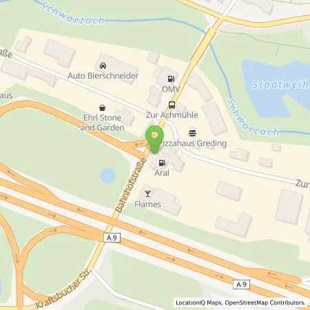 Standortübersicht der Tankstelle BayWa Tankstelle Guido Rind in 91171 Greding