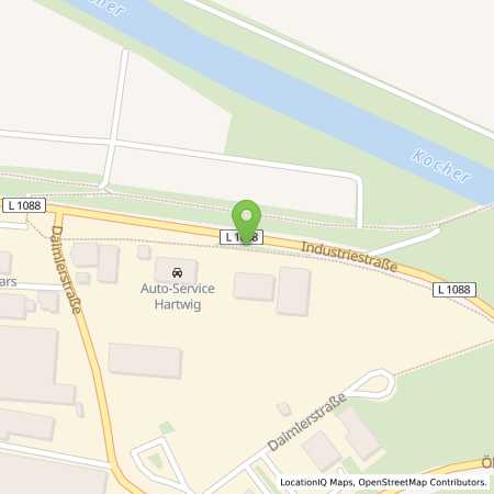 Standortübersicht der Autogas (LPG) Tankstelle: Autoservice Hartwig in 74196, Neuenstadt