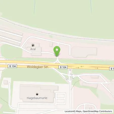 Standortübersicht der Tankstelle Citroen Autohaus Müller GmbH in 17036 Neubrandenburg