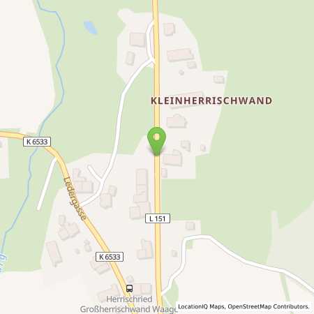 Standortübersicht der Autogas (LPG) Tankstelle: Autohaus Kaiser in 79737, Herrischried-Großherrischwand