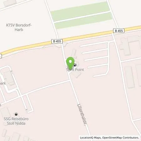 Standortübersicht der Tankstelle Sprit Point in 63667 Nidda