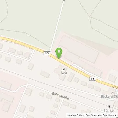 Standortübersicht der Tankstelle AVIA Tankstelle Dieter Löding in 21039 Börnsen