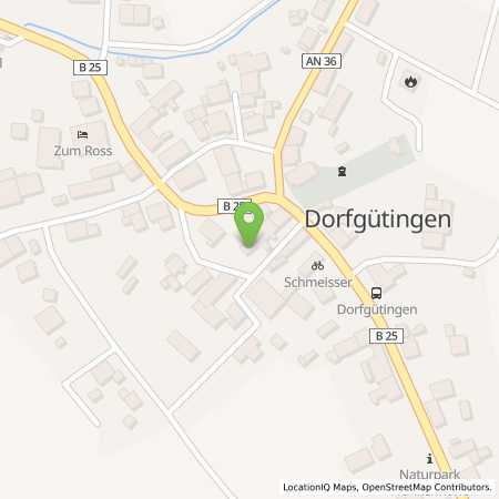 Standortübersicht der Autogas (LPG) Tankstelle: TOTAL - Station Erna Schmeißer in 91555, Feuchtwangen-Dorfgütingen