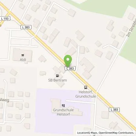 Standortübersicht der Tankstelle SB-Tankstelle Bertram in 31535 Neustadt am Rübenberge (Helstorf)