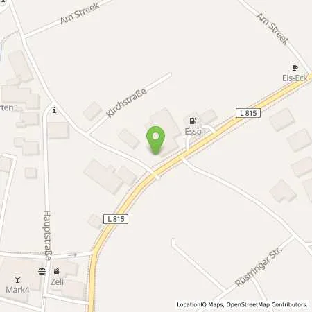 Standortübersicht der Tankstelle Esso Station Walter Schweer in 26340 Zetel