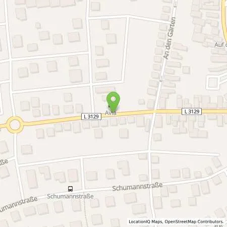 Standortübersicht der Tankstelle AVIA Station in 35415 Polheim