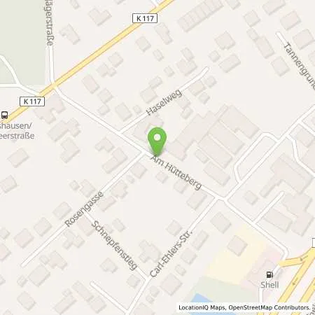 Standortübersicht der Tankstelle Hartmann Autogas in 31303 Burgdorf / Ehlershausen