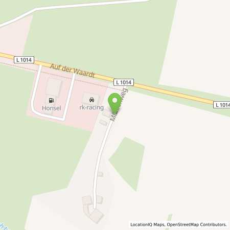 Standortübersicht der Autogas (LPG) Tankstelle: Honsel Tank-Wasch und Reifencenter in 99755, Hohenstein / OT Mackenrode
