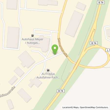 Standortübersicht der Autogas (LPG) Tankstelle: AUTOplus, Autofahrer-Fachmarkt in 27711, Osterholz-Scharmbeck