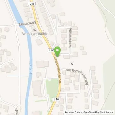 Standortübersicht der Tankstelle Sum Automobile in 77709 Oberwolfach