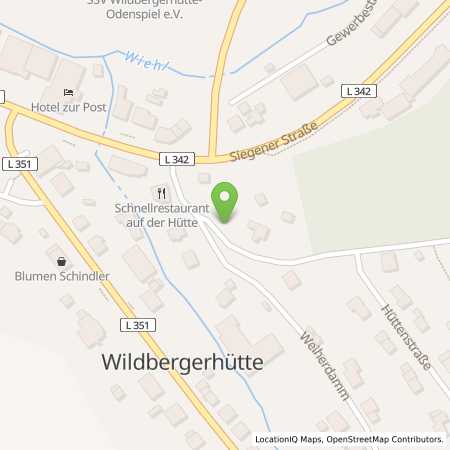 Standortübersicht der Autogas (LPG) Tankstelle: Schmitt Propangas in 51580, Reichshof-Wildbergerhütte