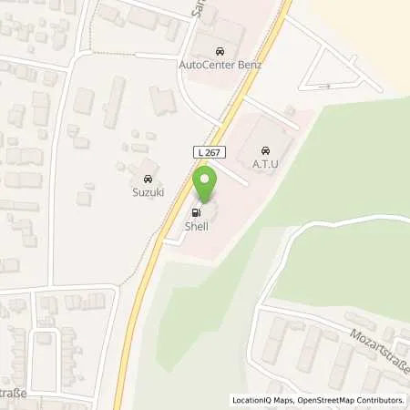 Standortübersicht der Tankstelle Esso Tankstelle Biberach in 88400 Biberach