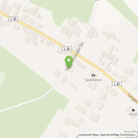 Standortübersicht der Tankstelle Raiffeisenwarengenossenschat eG-Autogas in 39517 Tangerhütte