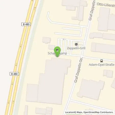 Standortübersicht der Tankstelle Schallenkamp GmbH in 33181 Bad Wünnenberg (Haaren)