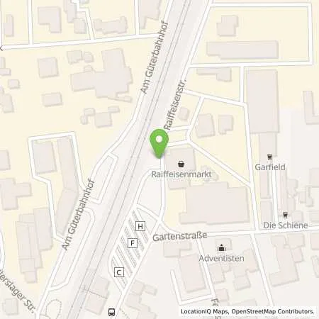 Standortübersicht der Tankstelle Raiffeisen-Warengenossenschaft Osthannover eG in 31303 Burgdorf
