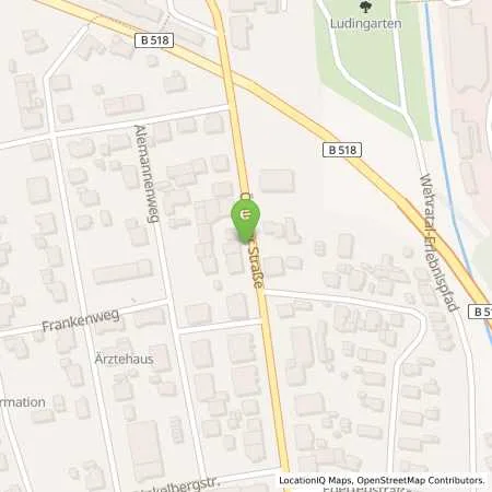 Standortübersicht der Tankstelle Tankshop Kaiser in 79664 Wehr