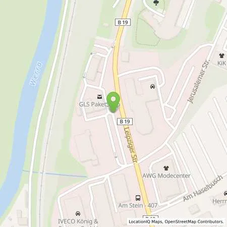 Standortübersicht der Tankstelle Shell Tankstelle in 98617 Meiningen