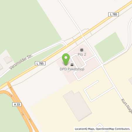 Standortübersicht der Autogas (LPG) Tankstelle: SSD Schrewe Schroier Dressmann GmbH H. Himmereich in 33829, Borgholzhausen