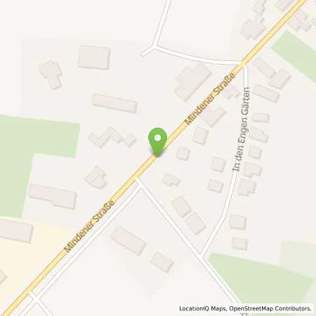 Standortübersicht der Tankstelle CLASSIC Tankstelle in 31600 Uchte