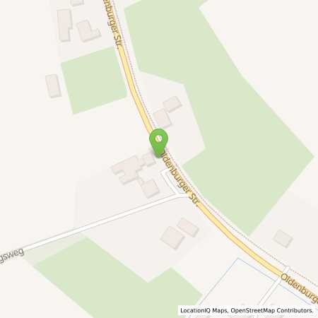 Standortübersicht der Autogas (LPG) Tankstelle: Esso-Station Dieker in 26316, Varel-Neuenwege