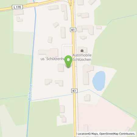 Standortübersicht der Tankstelle Smiley-Tankstelle Buske in 29640 Schneverdingen (Heber)