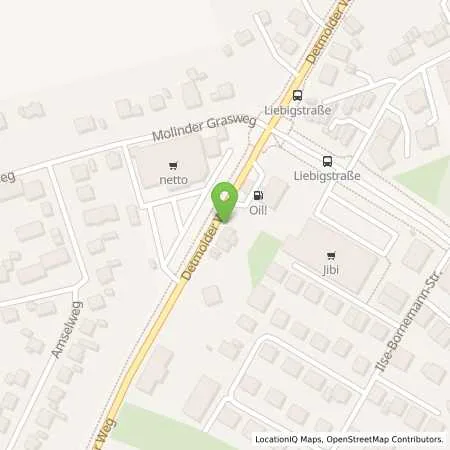 Standortübersicht der Tankstelle OIL! Tankstelle GmbH & Co. KG, Oliver Schalück in 32657 Lemgo