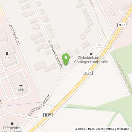 Standortübersicht der Autogas (LPG) Tankstelle: Autohaus Abicht in 37434, Gieboldehausen