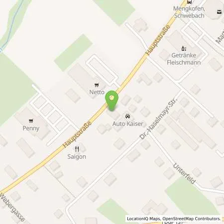 Standortübersicht der Tankstelle Esso Tankstelle Albert Kaiser in 84152 Mengkofen