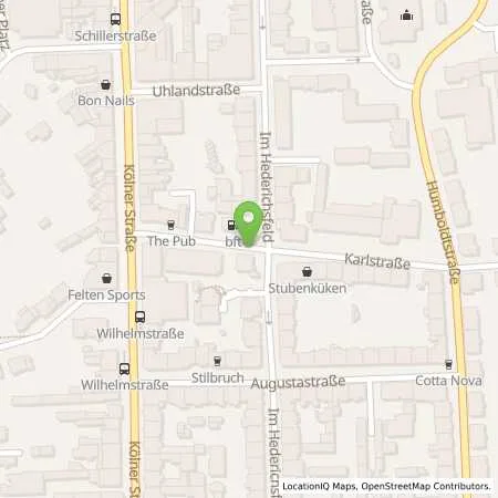 Standortübersicht der Tankstelle Unitol Tankstelle Heinrich Weinkoth in 51379 Leverkusen