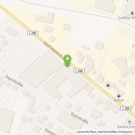 Standortübersicht der Tankstelle Adolf & Kämpf GmbH in 57627 Hachenburg