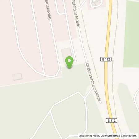 Standortübersicht der Tankstelle innofuel - Alternative Kraftstoff Systeme in 15890 Eisenhüttenstadt