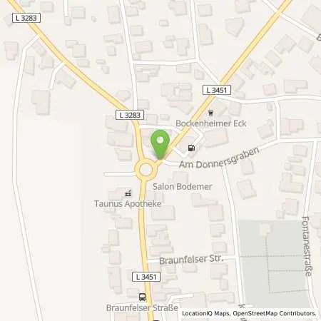 Standortübersicht der Tankstelle Adolf Roth GmbH & Co. KG in 35606 Solms (Oberndorf)