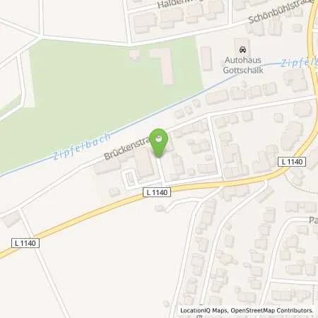 Standortübersicht der Tankstelle Fälchle Auto GmbH in 71409 Schwaikheim