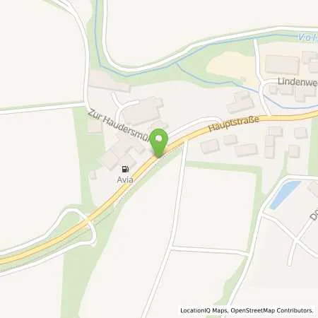 Standortübersicht der Tankstelle AVIA Service-Station in 97513 Michelau