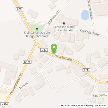 Standortübersicht der Autogas (LPG) Tankstelle: AVIA Service-Station Bookjans in 26901, Lorup
