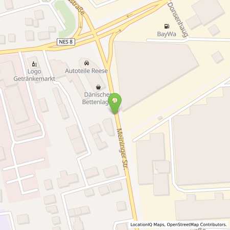 Standortübersicht der Autogas (LPG) Tankstelle: W. Dorst Mineralöl GmbH & Co. KG in 97616, Bad Neustadt