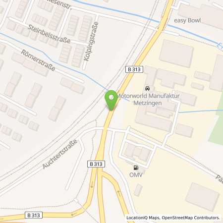 Standortübersicht der Autogas (LPG) Tankstelle: OMV Station Fabian Liss in 72555, Metzingen