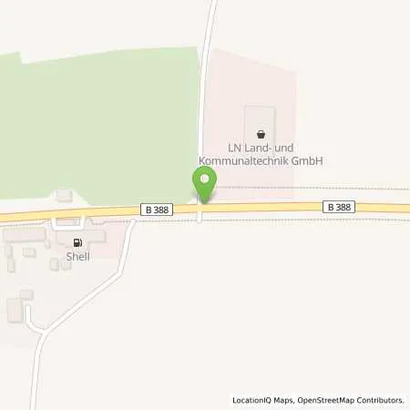 Standortübersicht der Tankstelle Shell Tankstelle Gerhard Ehrlinger in 94167 Tettenweis