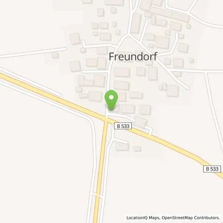 Standortübersicht der Tankstelle Shell Station Hartl in 94572 Schöfweg