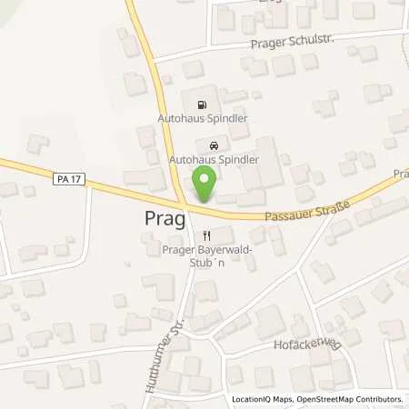 Standortübersicht der Tankstelle Shell Tankstellle Michael Roll in 94116 Hutthurm