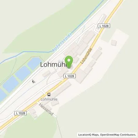 Standortübersicht der Tankstelle Gas-Bach, BANA GmbH in 99897 Tambach/Dietharz