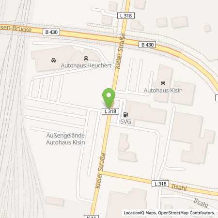Standortübersicht der Autogas (LPG) Tankstelle: SVG-Tankstelle-Nord in 24536, Neumünster