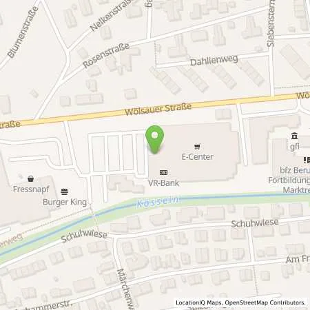 Standortübersicht der Tankstelle Südramol GmbH in 95615 Marktredwitz