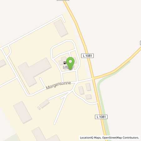 Standortübersicht der Autogas (LPG) Tankstelle: Morgensonne GmbH in 07580, Braunichswalde