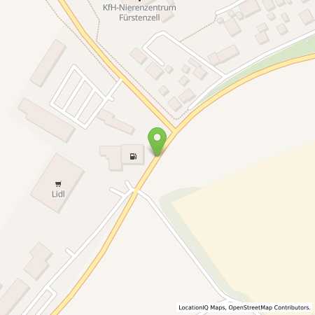 Standortübersicht der Autogas (LPG) Tankstelle: Aral Tankstelle in 94081, Fürstenzell